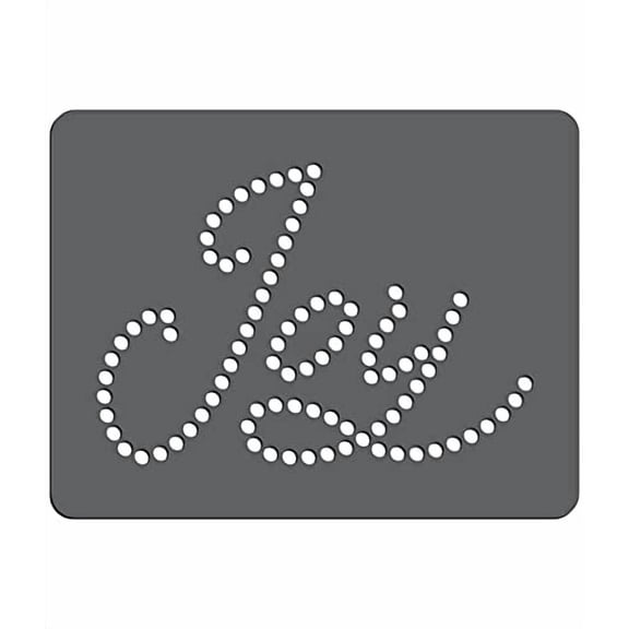 Magnetic Rhinestone Template(s) - EXPRESSION - JOY 5"