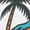 White, variant on Bora-Bora Tropical Paradise Art Men's T-shirt