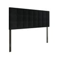 thumbnail image 4 of Home Design Ecorse Queen Tufted Upholstered Headboard with Button Tufting and Foam Padding, Black, Easy Assembly, 4 of 4