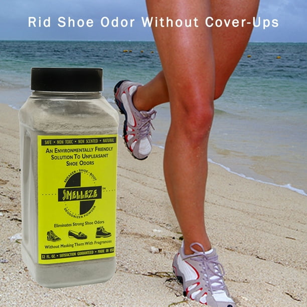 SMELLEZE Natural Shoe Odor Remover Deodorizer 2 lb. Stinky Shoe Stopper Powder