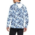 thumbnail image 3 of DDAPJ pyju Men's Sun Protection Camo Hoodie Lightweight UPF 50+ Fishing Hiking Shirt Long Sleeve SPF UV Shirt Rash Guard Swim Shirts Light Blue XXL, 3 of 6