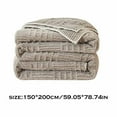 thumbnail image 3 of Throw Blankets Up to 70% Off Hwkond Milk Velvet Faray Coral Velvet Blanket Shawl Blanket Luncheon Blanket Sofa Cover Blanket Sheet(Gray,150x200cm), 3 of 8