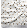 thumbnail image 1 of Soimoi Cotton Duck Fabric Dot & Weapon Print Sewing Fabric Yard 42 Inch Wide, 1 of 3