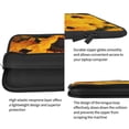 thumbnail image 4 of Pofeuu Flower Bush Sunflower Print Laptop Carrying Case,13-15-Inch Laptop and Tablet, Sleek Design, Durable and Water-Repellent Fabric, Business Casual or School-13 inch, 4 of 8