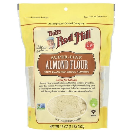 Bob's Red Mill Super Fine Almond Flour, 16 oz Resealable Bag