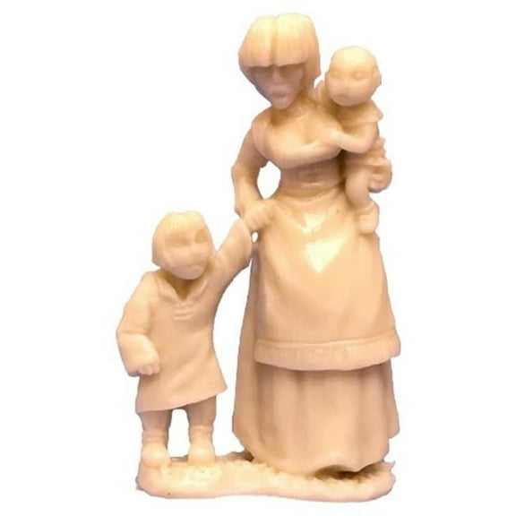 Townsfolk: Mom & Kids (1) Miniature