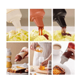 thumbnail image 3 of 3 Botellas Dispensadoras Catsup Salsa Mayonesa Crema 12 Oz Malubero Gris Rojo Negro, 3 of 5