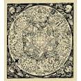 thumbnail image 3 of Astrology Duvet Cover Set, Series of Mystic Esoteric Old Map with Man with Vintages, Decorative 3 Piece Bedding Set with 2 Pillow Shams, King Size, Ecru Black, by Ambesonne, 3 of 3