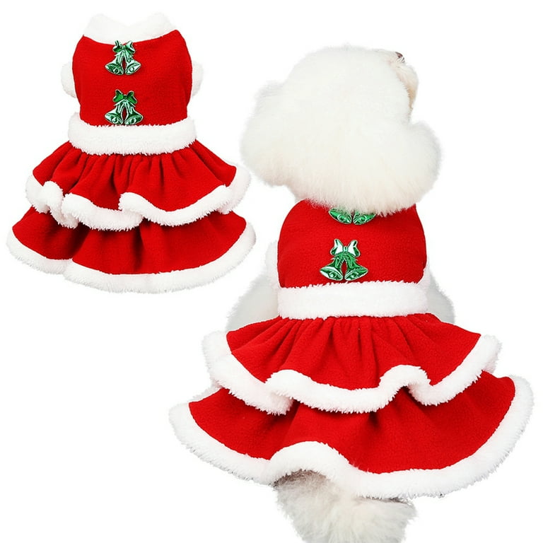 Santa baby top dog dress