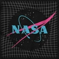 thumbnail image 2 of Vaporwave Retro NASA Meatball Logo Women's T Shirt Ladies Tee Brisco Brands S, 2 of 5