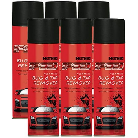 Tar Remover - Mothers Speed Bug & Tar Remover (18.5 oz) - 6 Pack
