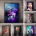 thumbnail image 2 of Cristiano Ronaldo Lienzo Pintura De Fútbol CR7 Arte Póster De Pared Imágenes Decoración Del Hogar, 2 of 4