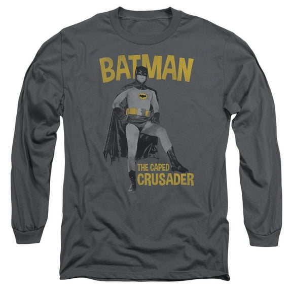 Batman Classic Tv - Caped Crusader - Long Sleeve Shirt - XX-Large