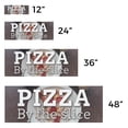 thumbnail image 3 of Pizza by the Slice Vinyl Decal 2 Pack of 24 Inch x 9 Inch Weatherproof Heavy-Duty Adhesive Backing | Quick Bites, Freshly Made, Restaurant Specials | Made in USA, 3 of 6
