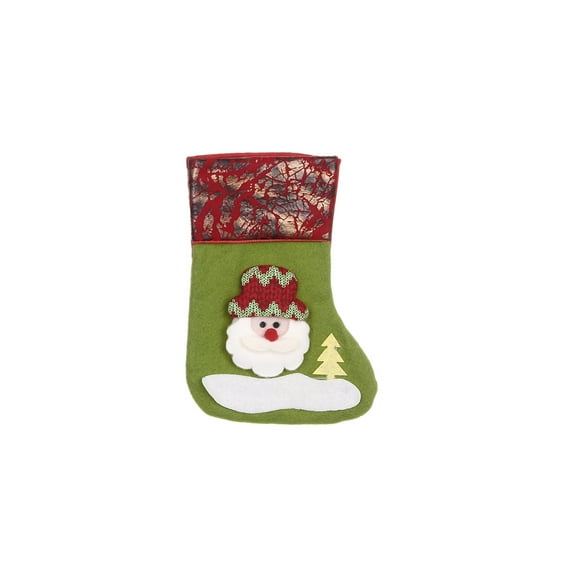 Christmas Stockings Christmas Gift Bag Christmas decorations Christmas socks gift bag red Santa Claus Christmas socks