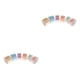thumbnail image 1 of Toystoory 6x Sticky Ball Tapes Game Sensory Rolling Sticky Tape Scrapbook Toy Ball 6 colores 3.6 cm 4.8 cm 6 cm 2piezas, 1 of 1