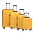 thumbnail image 2 of Set de 4 Maletas Check In, Resistente ABS, Amplias y Ligeras amarillo Unitalla, 2 of 10