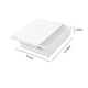 thumbnail image 3 of Organizador de cajones bajo el escritorio | Bandeja extraíble adhesiva para oficina y hogar | Gran capacidad de almacenamiento oculto para bolígrafos, teléfono y útiles escolares | Blanco, 3 of 6
