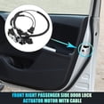 thumbnail image 2 of Actuador de cerradura de puerta eléctrica del lado derecho delantero único con cable para Nissan Murano 2009-2014 No.805001AA0A, 2 of 7