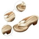 thumbnail image 5 of WILLBEST Sandalias De Tacón Cuadrado Con Punta Abierta Para Mujer, Zapatos De Playa Cómodos, Informales, De Verano, 5 of 9