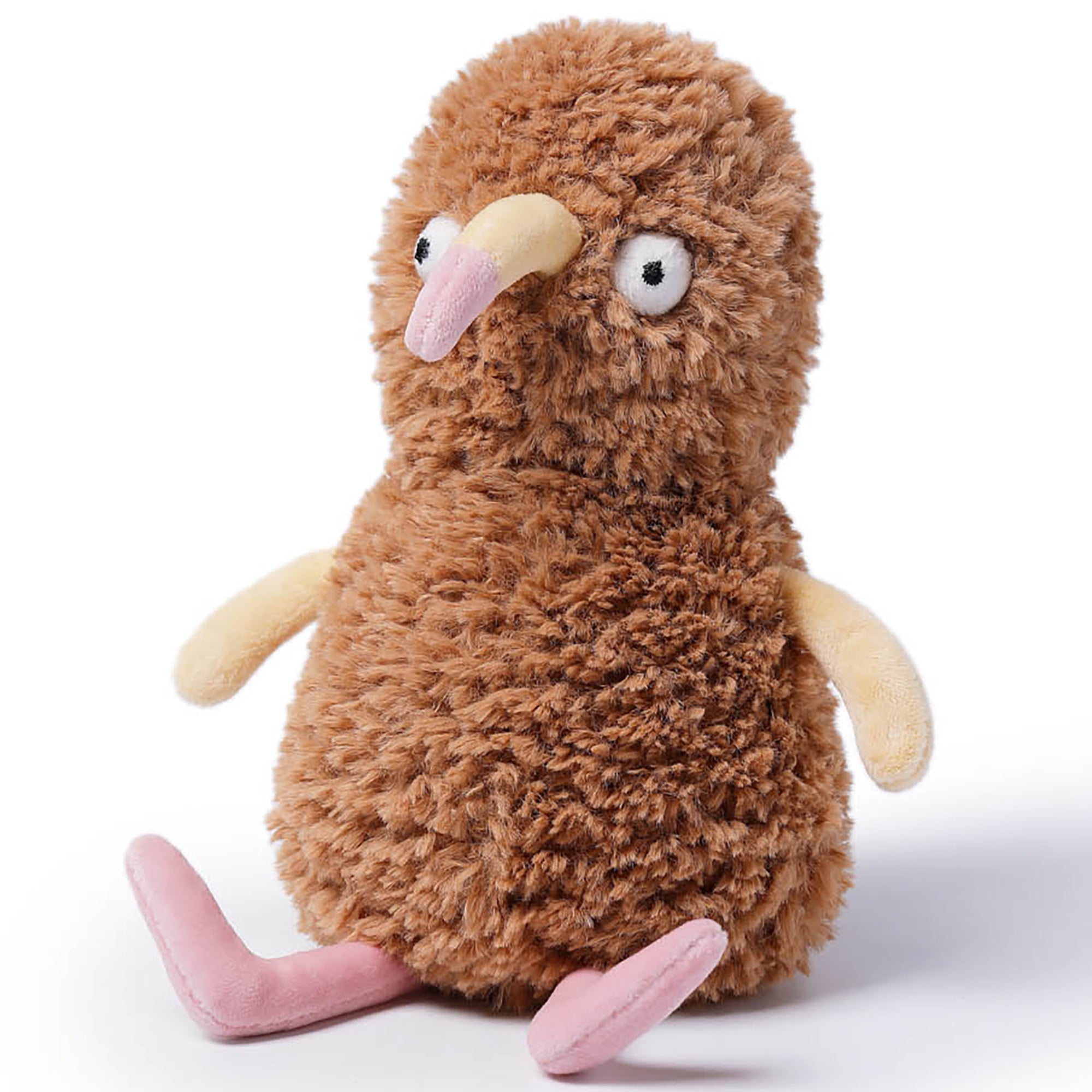 McHugs: Farm Series - Peanut Chicken - 7" Brown Stuffed Animal Plush, Soft Weighted Cuddle Toy, Cozy Comfort Play & Nap Companion, Baby-Toddler-Kids