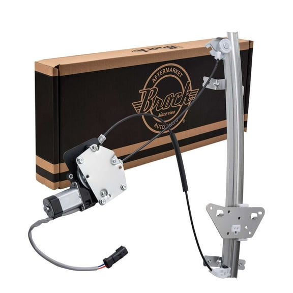 Brock Window Regulator w/ Motor for 2000-2004 Dakota Quad Cab Front Right 55256418AH