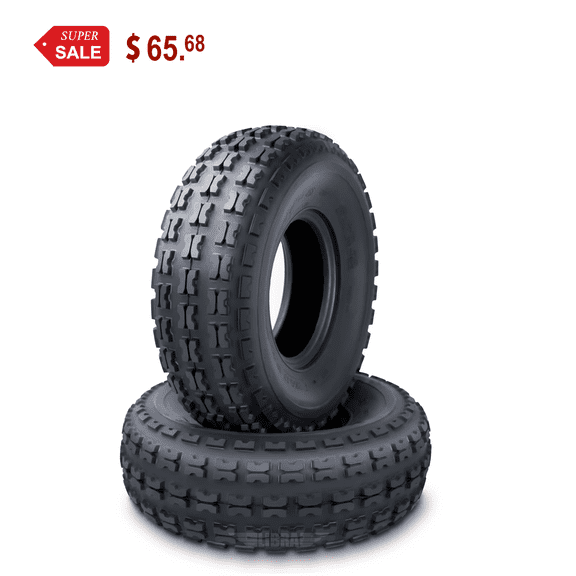 2 New WANDA Sport ATV Tires 19X7-8 4PR - 10035