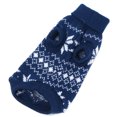 thumbnail image 2 of Christmas Pet Dog Puppy Snowflake Knit Sweater Hoody Clothes Costume  Gifts, 2 of 3
