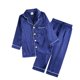 thumbnail image 1 of 2Pcs Red Satin Pyjamas Kids Sets Boys Girls Solid Silk Children's Pajamas Clothes Toddler Lounge Pjs 2-12T Christmas Clothing, 1 of 4