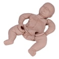 thumbnail image 4 of Muñeca bebé reborn de 60 cm sin pintar, juguete de bricolaje realista para bebés y niños pequeños., 4 of 14