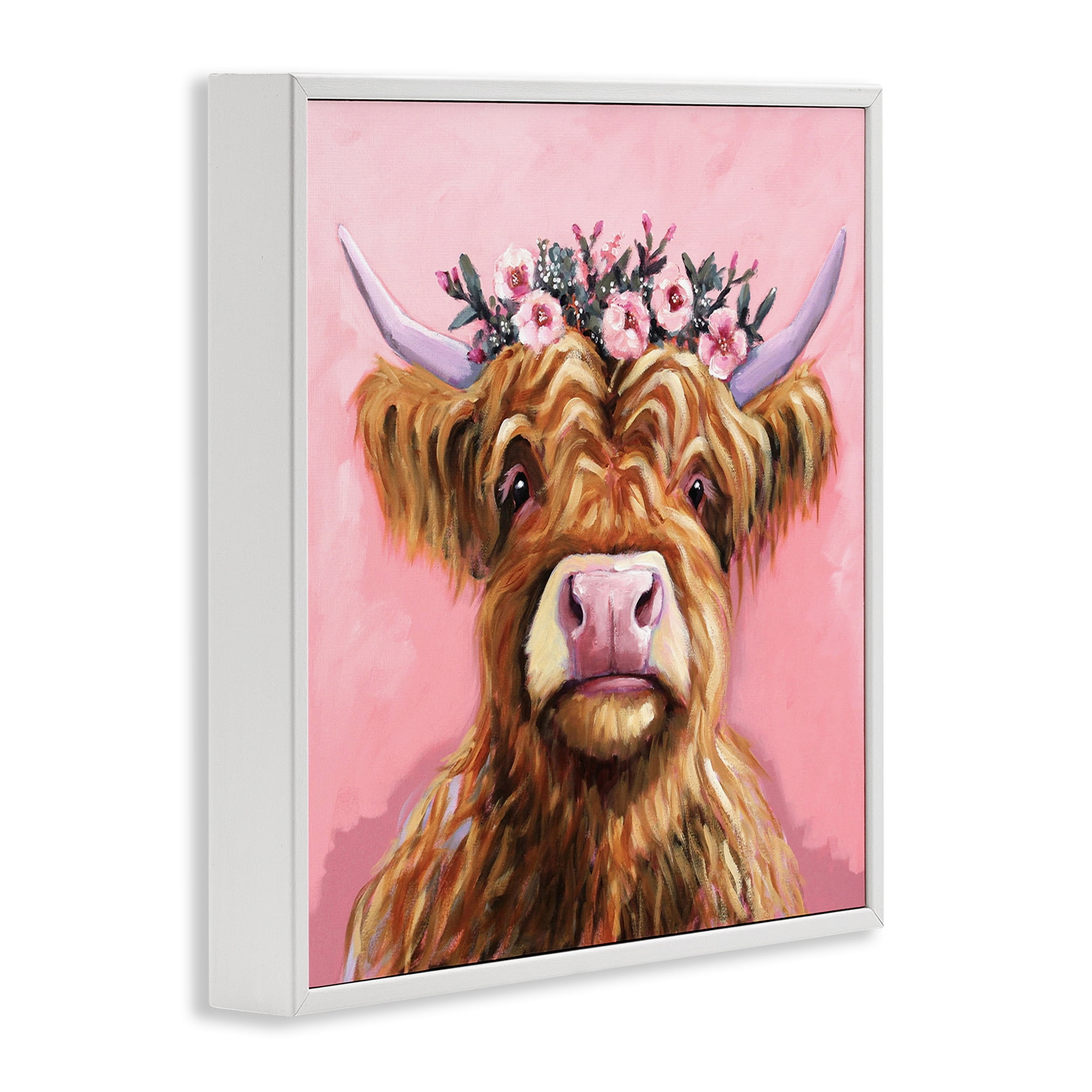 Stupell Industries Grace Of The Glen White Framed Giclee Art, design by Lucia Stewart