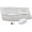 White, variant on Wireless Keyboard Mouse Combo,Quiet Wave Keyboard with Leather Palm Rest, Ergonomic Mouse, Dual-System Switch, Plug & Play for Home Office,Pink