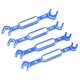 thumbnail image 5 of 4 Llaves Para Coche RC, Tuerca Tensora De 3,0 A 6,0 Mm, Removedor De Rótula, Llave De Mantenimiento RC De aleación De Aluminio, Llave De Metal Para Coche RC, Herramienta De, 5 of 7