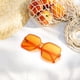thumbnail image 4 of Gafas de Sol Dollger de Lente Naranja Sobredimensionada con Protección UV400 para Mujeres, 4 of 7