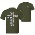 thumbnail image 4 of She Loves Jesus and America Too T-Shirt – Patriotic Faith & Freedom Tee for Women - USA Cross and Heart Graphic - Christian 4th of July Shirt, 4 of 7
