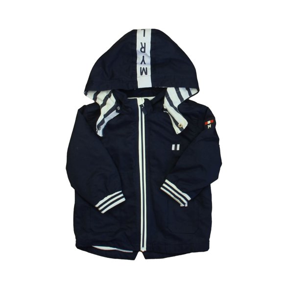 Pre-Owned Mayoral Boys Navy | White Jacket size: 9 Months (Good)