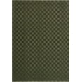 thumbnail image 4 of Hauteloom Truls Machine Washable Contemporary Runner Rug - Modern Geometric Checkered Carpet for Hallway, Kitchen - Green - 2'7" x 7'3", 4 of 12