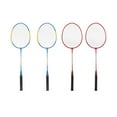 thumbnail image 4 of Sports Badminton Set Badminton Rackets, Birdies, Net, Adjustable Polls Beach or Backyard Combo Set Games, 4 of 7
