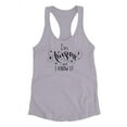 thumbnail image 3 of Awesome And I Know It Racerback Tank Women -Image by Shutterstock, Female Large, 3 of 4