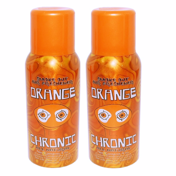 4 Oz Smoke out Air Freshner Orange Chronic All Natural