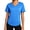 34# 1Pack:Light Blue, variant on NELEUS Womens Workout Shirts V-Neck Short Sleeve Tops UPF 50 Sun Shirt Moisture Wicking Loose Fit Top for Athletic,Purple,US Size M