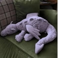 thumbnail image 3 of Sky Dragon Plush Toy, Soft Lying Snow Dragon Stuffed Animal, Cute Fantasy Plush Figure for Home Decor, Cozy Hugging Pillow, Collectible Gift for Fans & Plush Lovers, 3 of 3