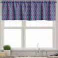 thumbnail image 3 of Ambesonne Geometric Valance & Curtain, Rhombuses Pattern, 55"x36", Multicolor, 3 of 6