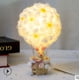 thumbnail image 1 of Luz De Noche De Globo De Aire Caliente Lámpara De Escritorio De Mesa Hecha A Mano Luz Decorativa Con Cesta De Mimbre Para Decoración De Iluminación Del Hogar Vogacara HA026724-05, 1 of 1