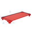 thumbnail image 2 of ECR4Kids Stackable Kiddie Cot, Ready-to-Assemble, Standard Size, Red, 6-Pack, 2 of 9