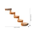 thumbnail image 2 of Wooden Hamster Ladder Toy Attached on Cage Ladder Plaything Guinea Pig Climbing Toy, 2 of 9