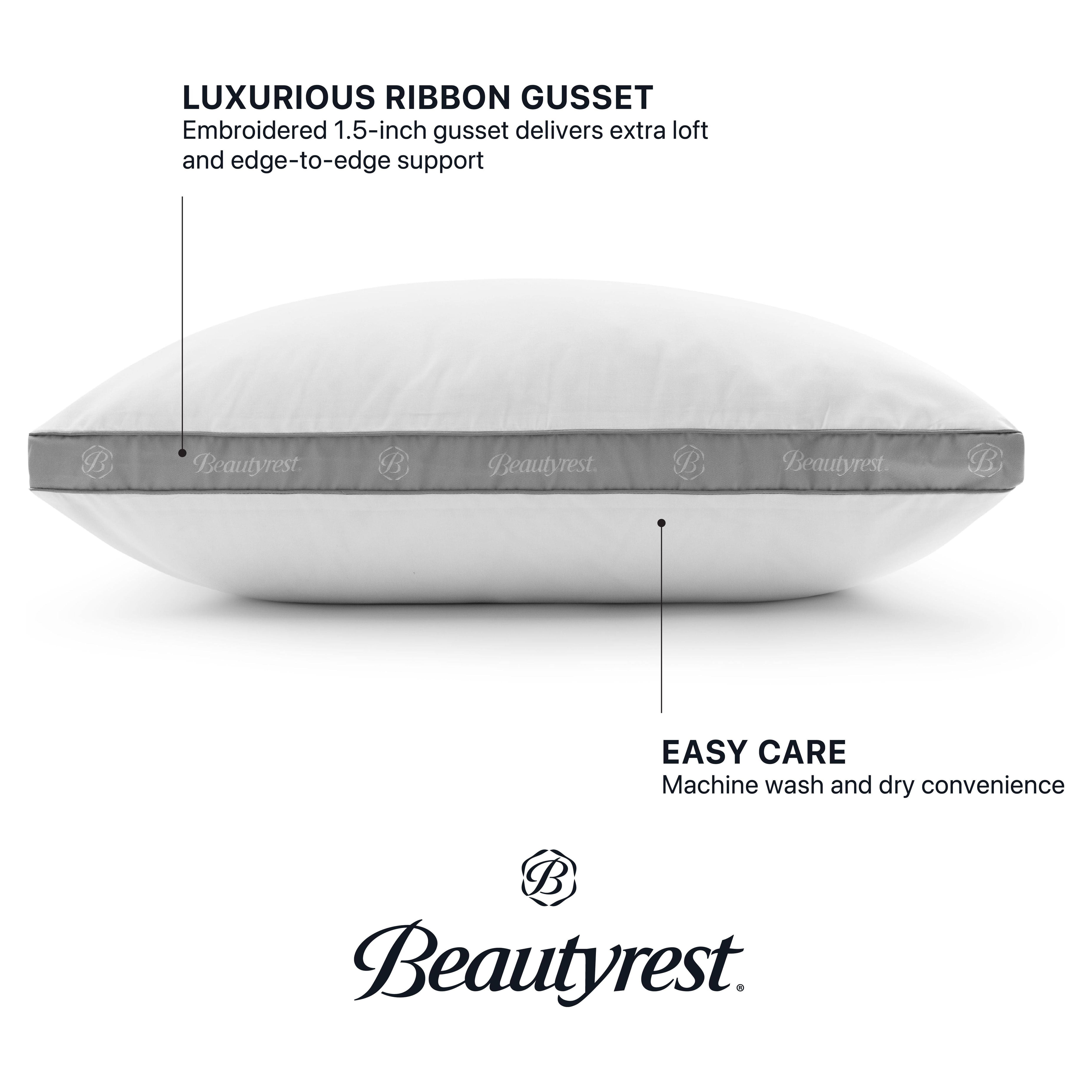 Beautyrest Medium King Bed Pillows - Hypoallergenic (2 Count)