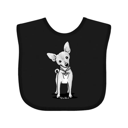 

Inktastic Curious Chihuahua Gift Baby Boy or Baby Girl Bib