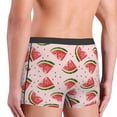 thumbnail image 3 of KLL Hand Drawn Watermelon Men's Cotton Boxer Briefs Underwear-XX-Large, 3 of 8