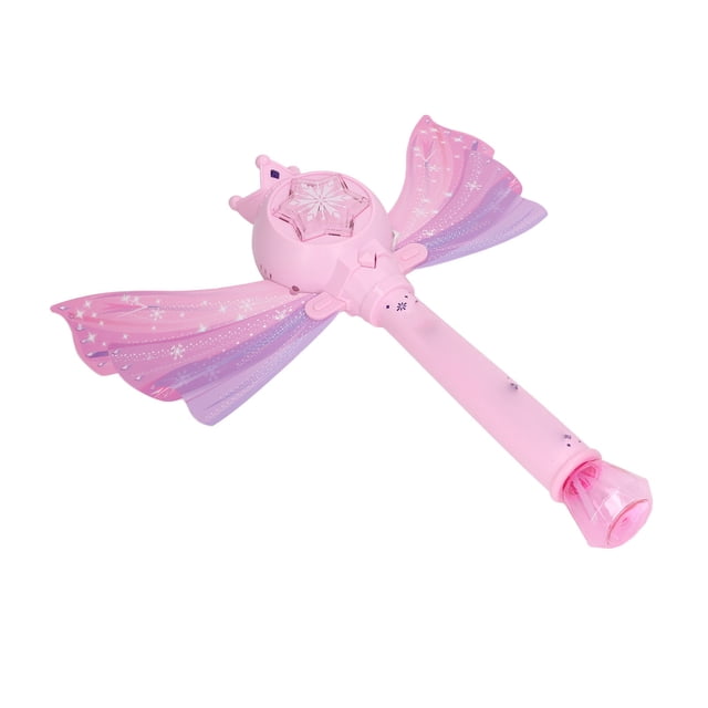 Bubble Wand Maker Machine, 12.4in Length Detachable Wings Kids Bubble Blower Wand With Bubble Solution For Daily Use